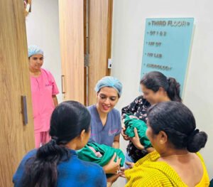 IVF success couple with Dr. Shwetha Y Baratikkae